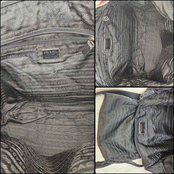 Prada Quilted Tessuto Nylon & Leather Tote Bag - Picture 15 of 16